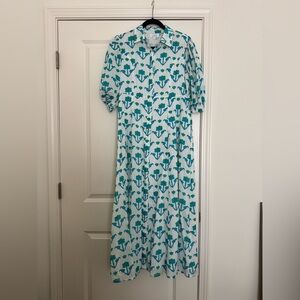Livro Floral Midi Dress